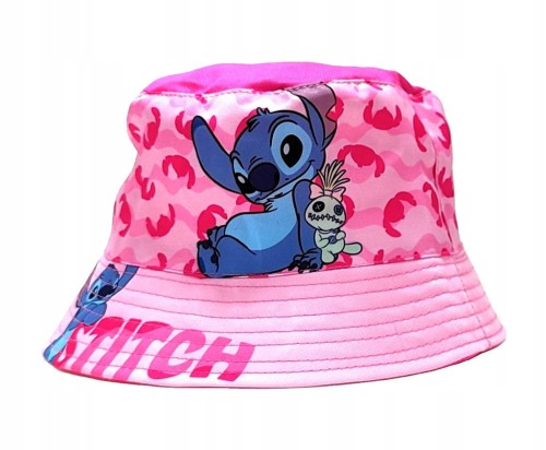 Różowy kapelusz Disney Stitch - 52 cm