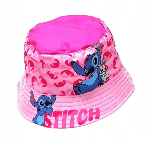 Różowy kapelusz Disney Stitch - 52 cm