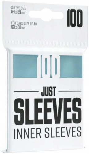 Koszulki na karty Gamegenic: Inner Sleeves - (64x89 mm) 100 sztuk
