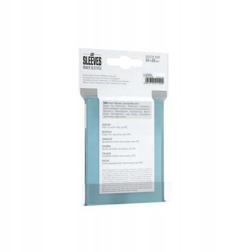 Koszulki na karty Gamegenic: Inner Sleeves - (64x89 mm) 100 sztuk