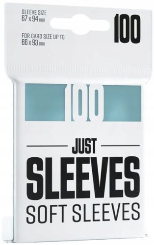 Koszulki na karty Gamegenic: Soft Sleeves - (67x94 mm) 100 sztuk