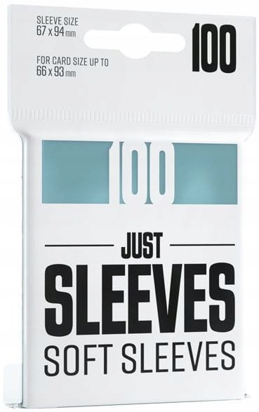 Koszulki na karty Gamegenic: Soft Sleeves - (67x94 mm) 100 sztuk