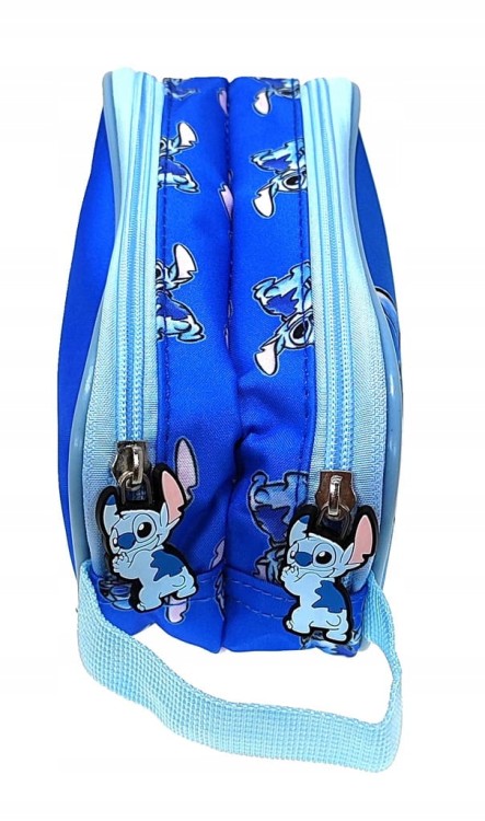 Dwukomorowy piórnik Disney Stitch 22 x 9 x 8 cm