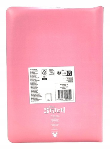 Notes A5 Disney Stitch - Andzia 80 kartek - okładka efekt 3D