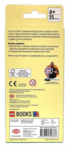 Lego Recreate karty wyzwań Urodziny