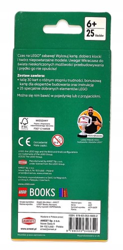 Lego Recreate karty wyzwań SUPERszkoła