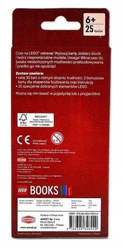 Lego Recreate karty wyzwań Przygody Ninja