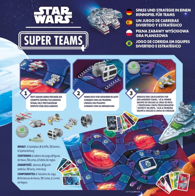 Gra planszowa Star Wars Super Teams