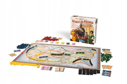 Gra planszowa Wsiąść do pociągu