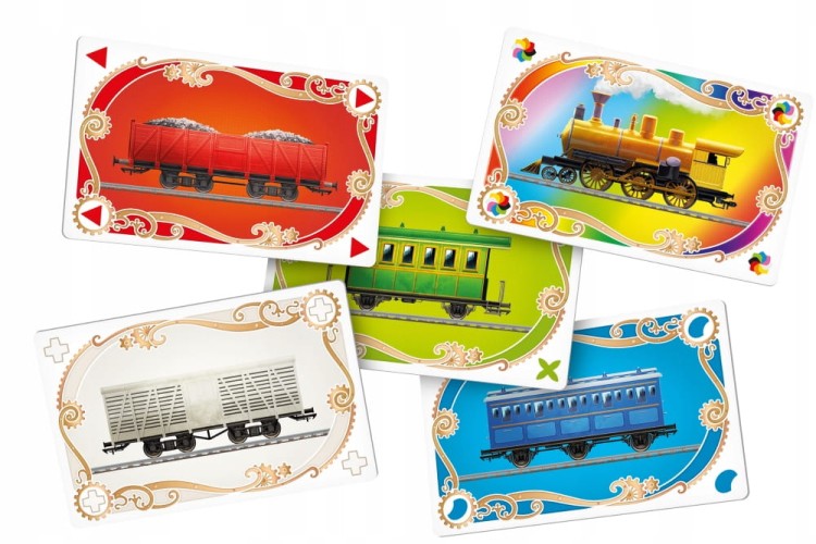 Gra planszowa Wsiąść do pociągu