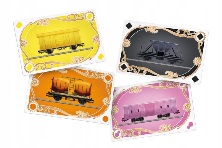 Gra planszowa Wsiąść do pociągu