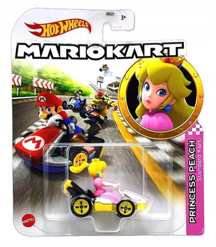 Hot Wheels Mario Kart - Princess Peach Standard Kart