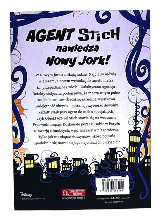 Agent Stitch. Tom 2. Zgryz z zęboidami. Disney