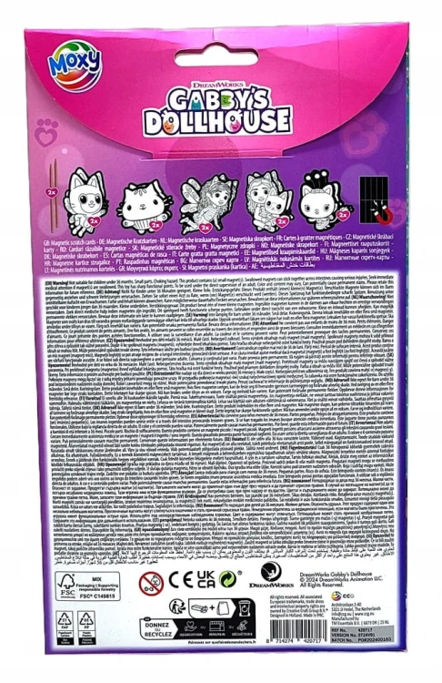 Kreatywna wydrapywanka Gabi