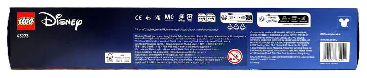 LEGO Disney Kraina Lodu Kalendarz adwentowy 43273