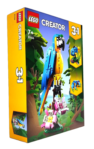 LEGO Creator Egzotyczna papuga 31136