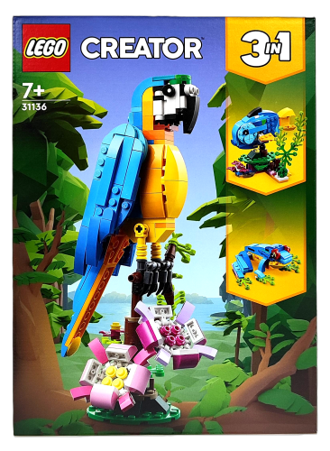 LEGO Creator Egzotyczna papuga 31136