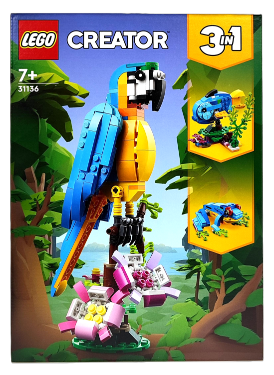 LEGO Creator Egzotyczna papuga 31136