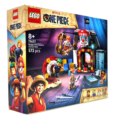 LEGO One piece Namiot cyrkowy klauna Buggy’ego 75637