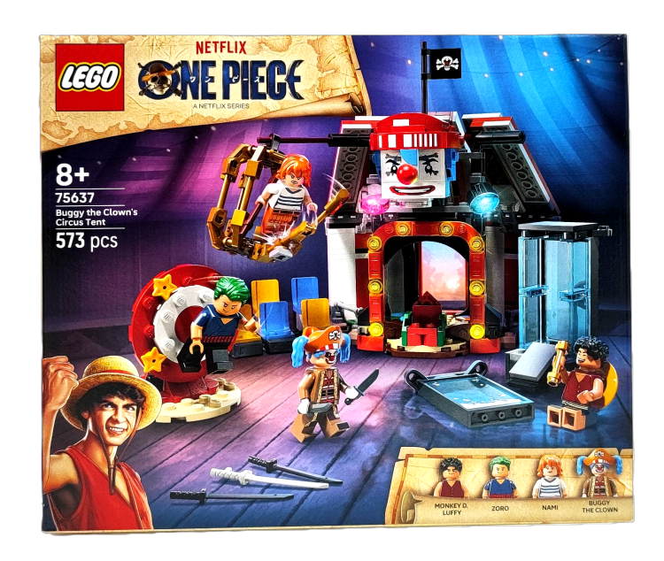 LEGO One piece Namiot cyrkowy klauna Buggy’ego 75637