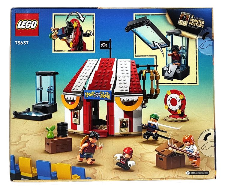 LEGO One piece Namiot cyrkowy klauna Buggy’ego 75637