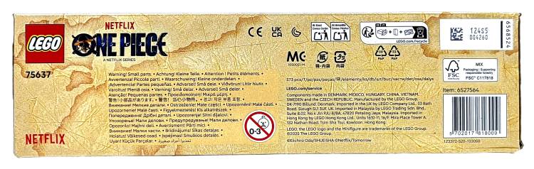 LEGO One piece Namiot cyrkowy klauna Buggy’ego 75637