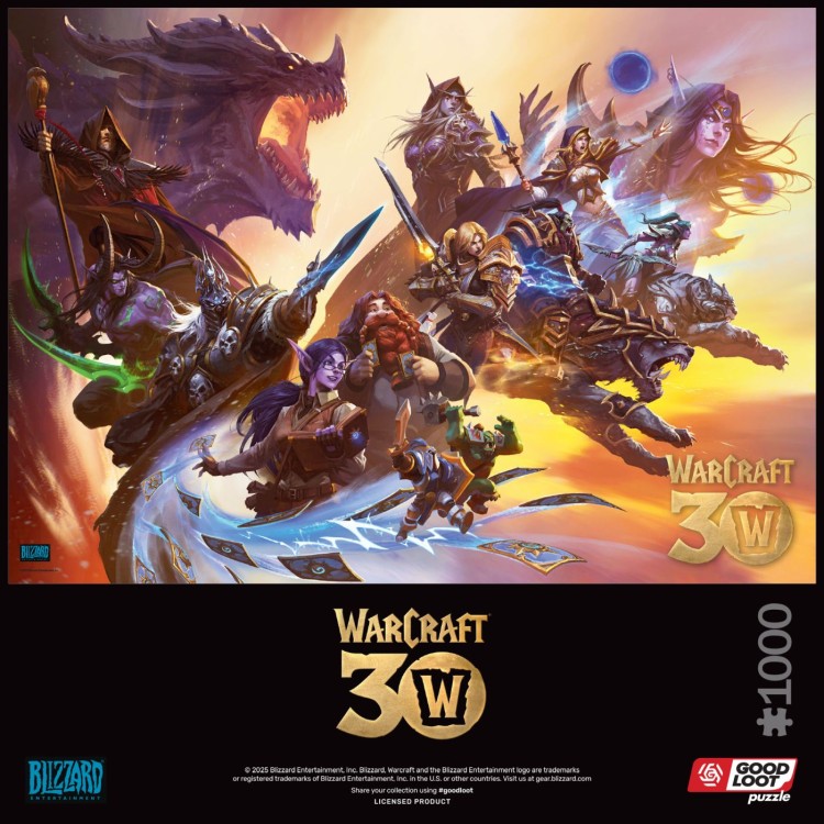 Good Loot Puzzle: Warcraft 30th Anniversary 1000 elementów
