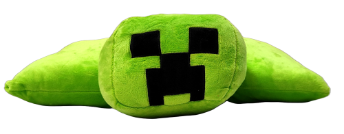 Duża zielona poduszka XXL 2w1 Minecraft