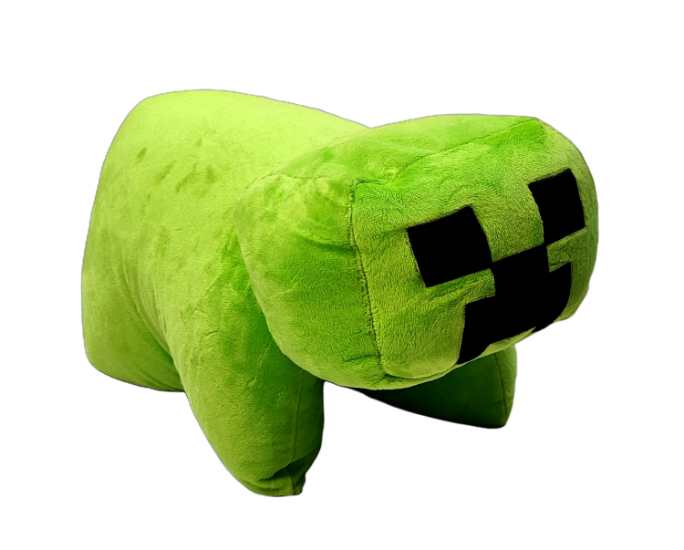 Duża zielona poduszka XXL 2w1 Minecraft