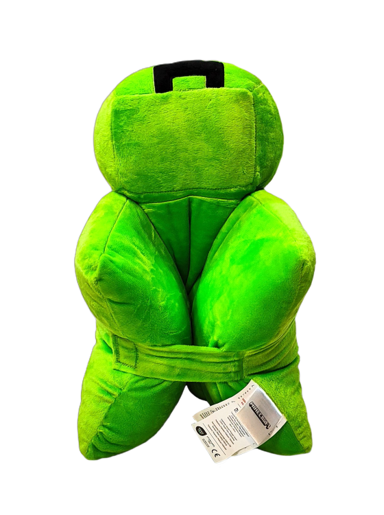 Duża zielona poduszka XXL 2w1 Minecraft