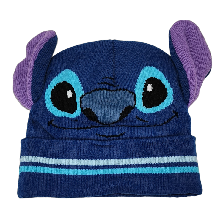 Pakiet zimowy czapka + rękawiczki + komin Disney Stitch.