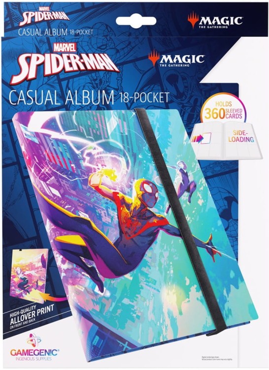 Album Gamegenic: Magic The Gathering - Marvel's Spider-Man - 18-Pocket Album - Spider-Man/Spider-Gwen