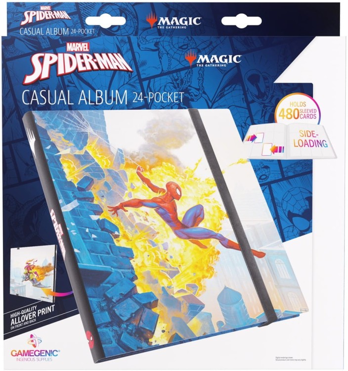 Album Gamegenic: Magic The Gathering - Marvel's Spider-Man - 24-Pocket Album - Spider-Man/Green Goblin