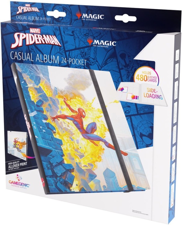 Album Gamegenic: Magic The Gathering - Marvel's Spider-Man - 24-Pocket Album - Spider-Man/Green Goblin