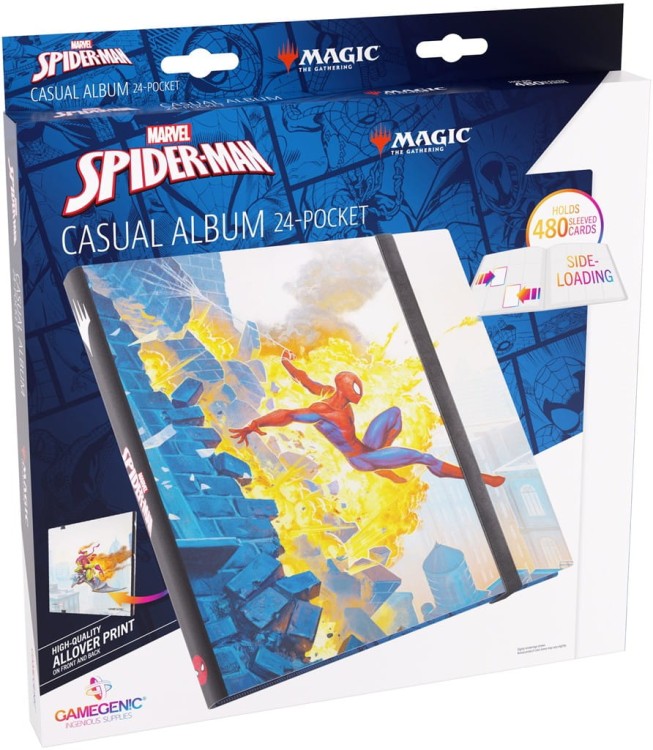 Album Gamegenic: Magic The Gathering - Marvel's Spider-Man - 24-Pocket Album - Spider-Man/Green Goblin