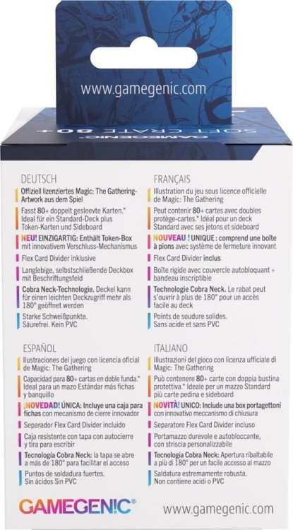 Gamegenic: Magic the Gathering - Marvel's Spider-Man - Soft Crate 80+ - Spider-Man