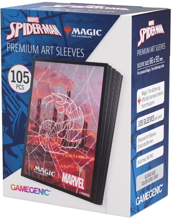 Gamegenic: Magic the Gathering - Marvel's Spider-Man - Premium Art Sleeves - Mountain