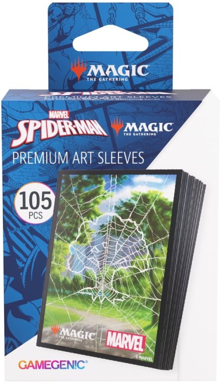 Gamegenic: Magic the Gathering - Marvel's Spider-Man - Premium Art Sleeves - Forest