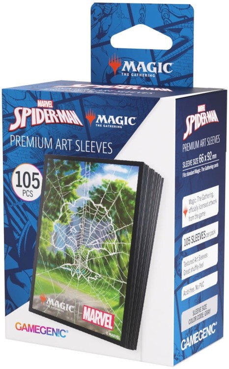 Gamegenic: Magic the Gathering - Marvel's Spider-Man - Premium Art Sleeves - Forest