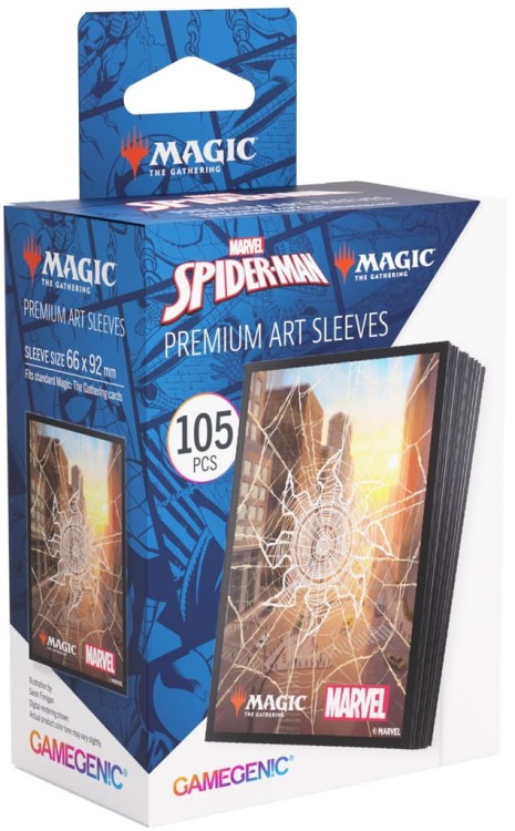 Gamegenic: Magic the Gathering - Marvel's Spider-Man - Premium Art Sleeves - Plains