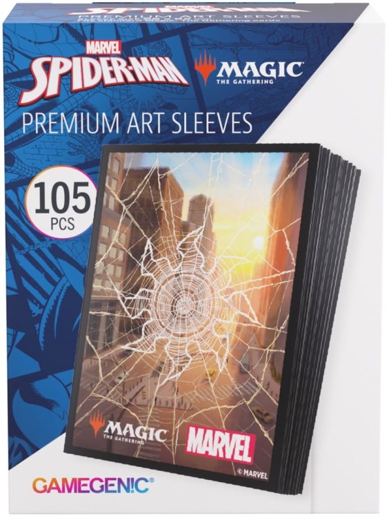 Gamegenic: Magic the Gathering - Marvel's Spider-Man - Premium Art Sleeves - Plains