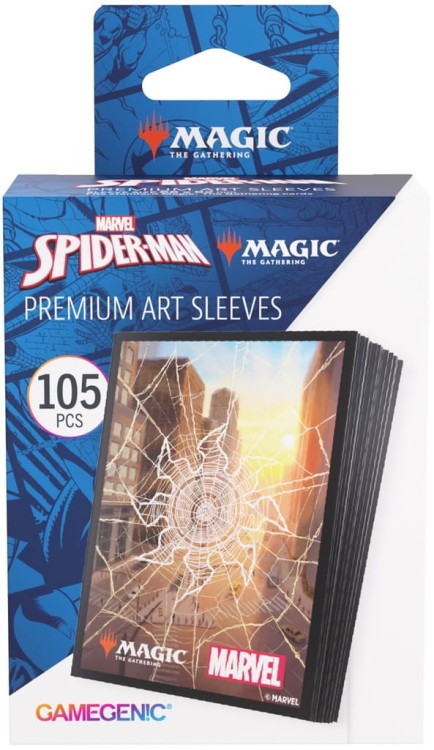 Gamegenic: Magic the Gathering - Marvel's Spider-Man - Premium Art Sleeves - Plains