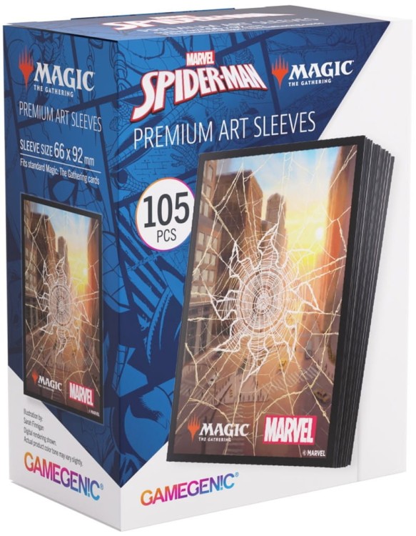 Gamegenic: Magic the Gathering - Marvel's Spider-Man - Premium Art Sleeves - Plains