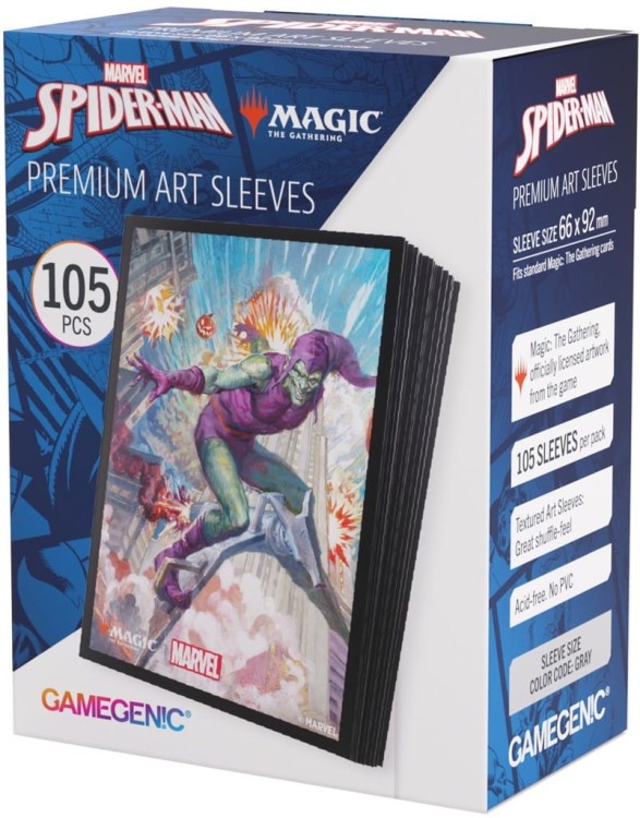 Gamegenic: Magic the Gathering - Marvel's Spider-Man - Premium Art Sleeves - Green Goblin