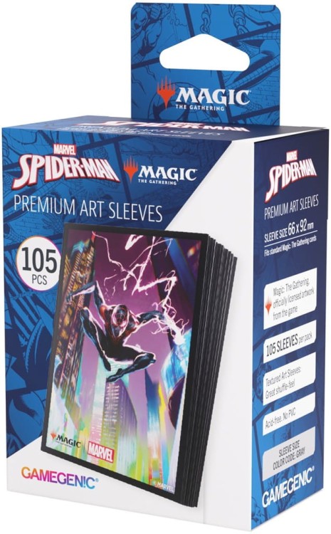 Gamegenic: Magic the Gathering - Marvel's Spider-Man - Premium Art Sleeves - Miles Morales