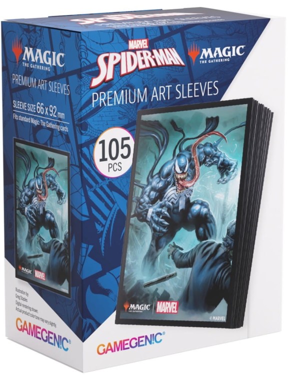 Gamegenic: Magic the Gathering - Marvel's Spider-Man - Premium Art Sleeves - Venom