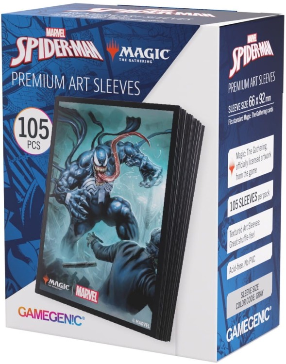Gamegenic: Magic the Gathering - Marvel's Spider-Man - Premium Art Sleeves - Venom