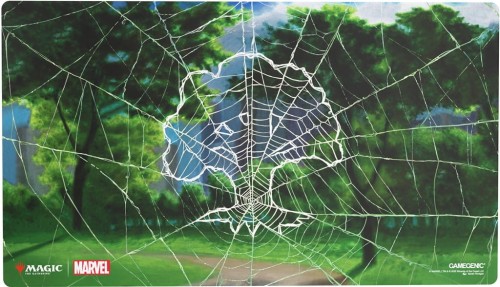 Mata Gamegenic: Magic the Gathering - Marvel's Spider-Man - Shiny Playmat - Forest
