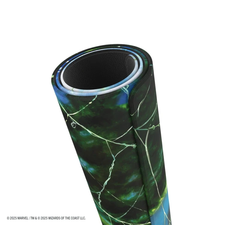 Mata Gamegenic: Magic the Gathering - Marvel's Spider-Man - Shiny Playmat - Forest