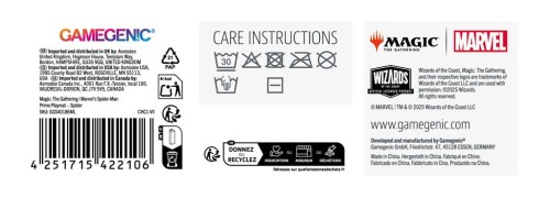 Mata Gamegenic: Magic the Gathering - Marvel's Spider-Man - Prime Playmat - Spider